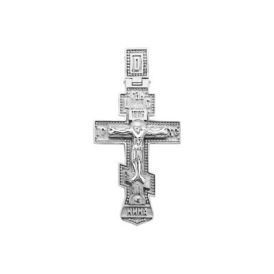 картинка Крест из серебра "Спаси и Сохрани" (42784) 