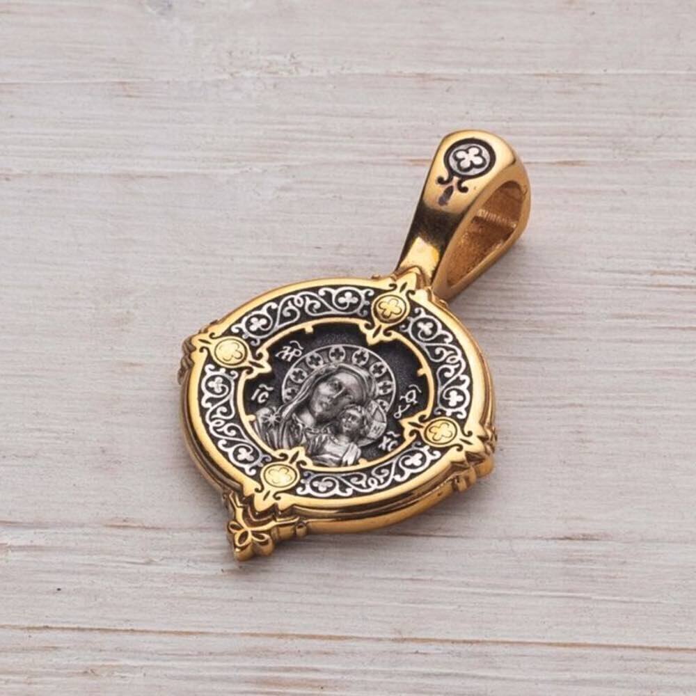 Купить Образ из серебра "Божия Матерь Казанская" (59263)