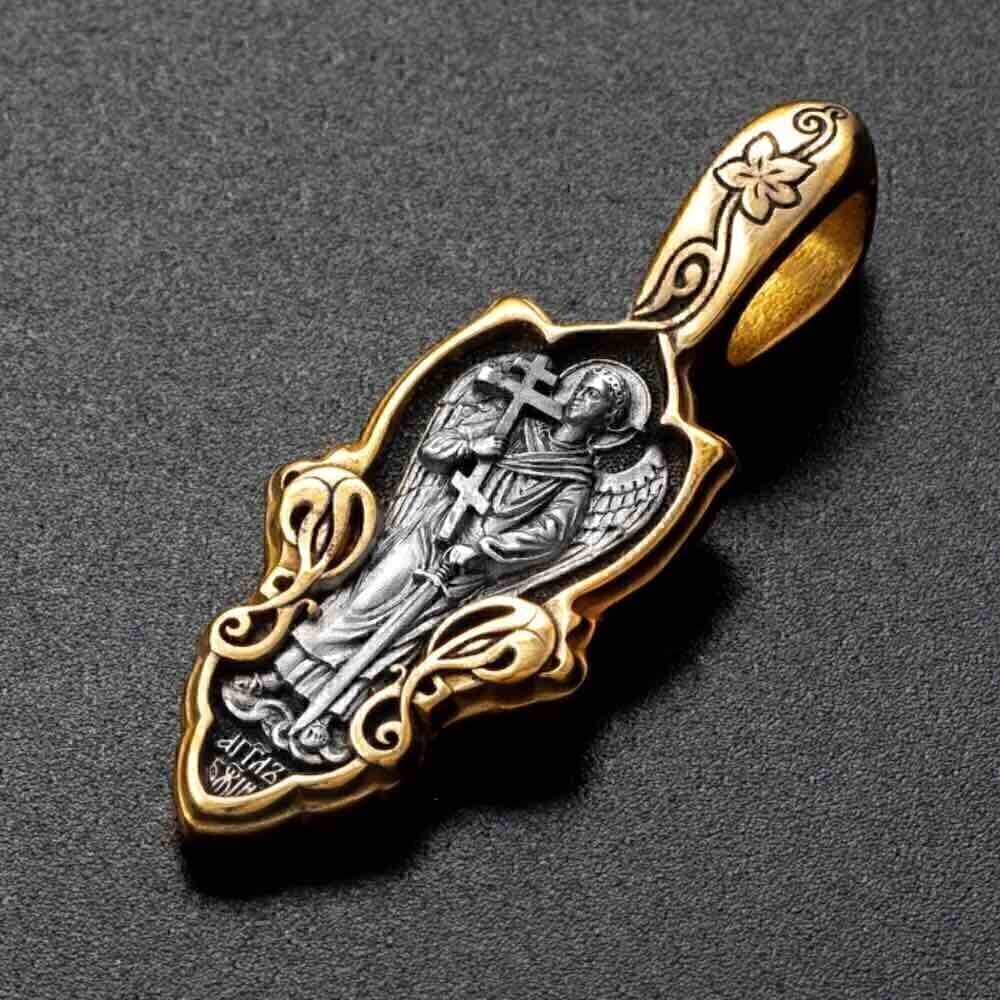 Купить Образ из серебра "Ангел Хранитель" (59301)