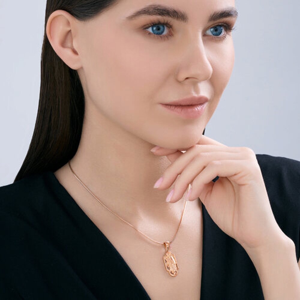 Купить Образ из красного золота "Архангел Михаил" (51104)