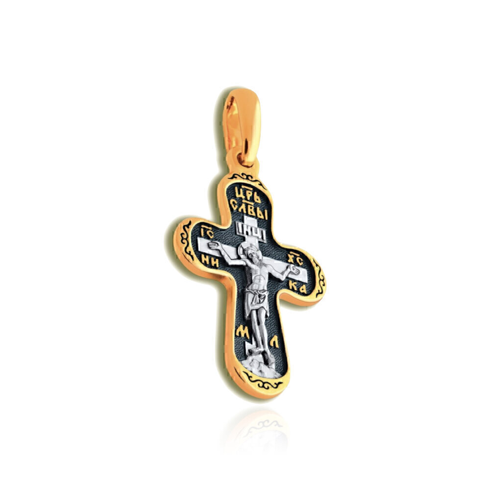 Купить Крест из серебра "Святой Николай Чудотворец" (27794)
