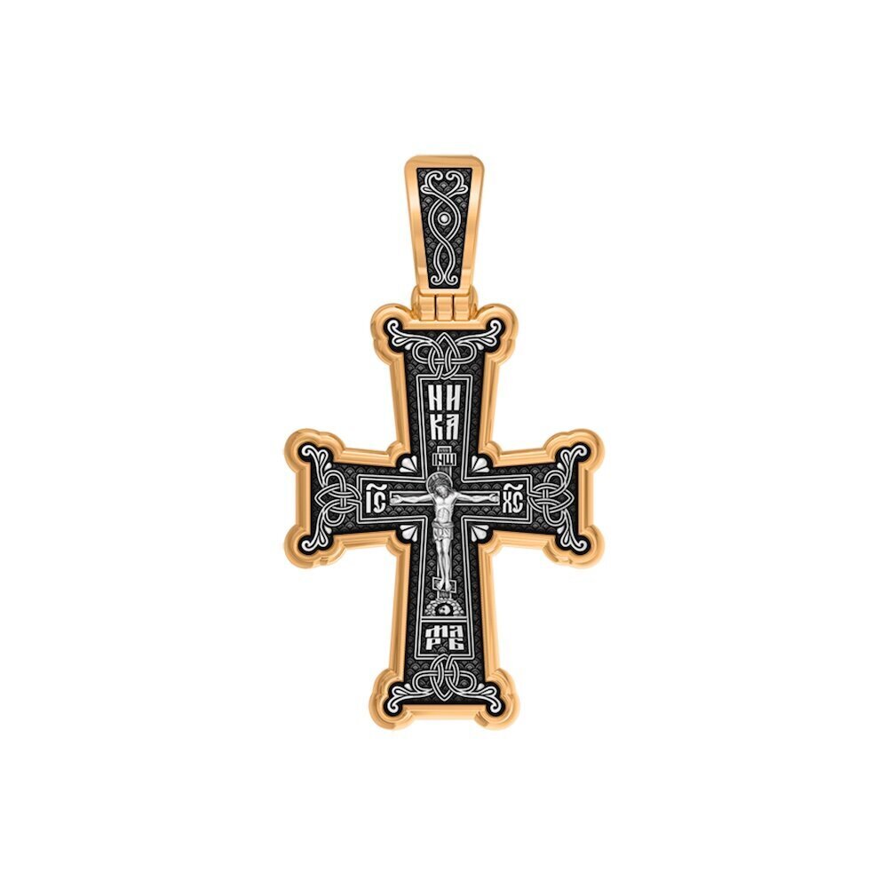 Купить Крест из серебра "Распятие Христово" (42855)