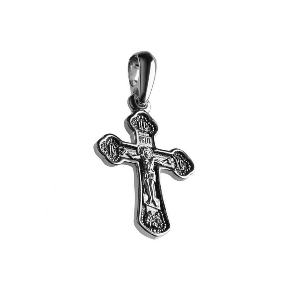 Купить Крест из серебра "Распятие Христово" (42400)