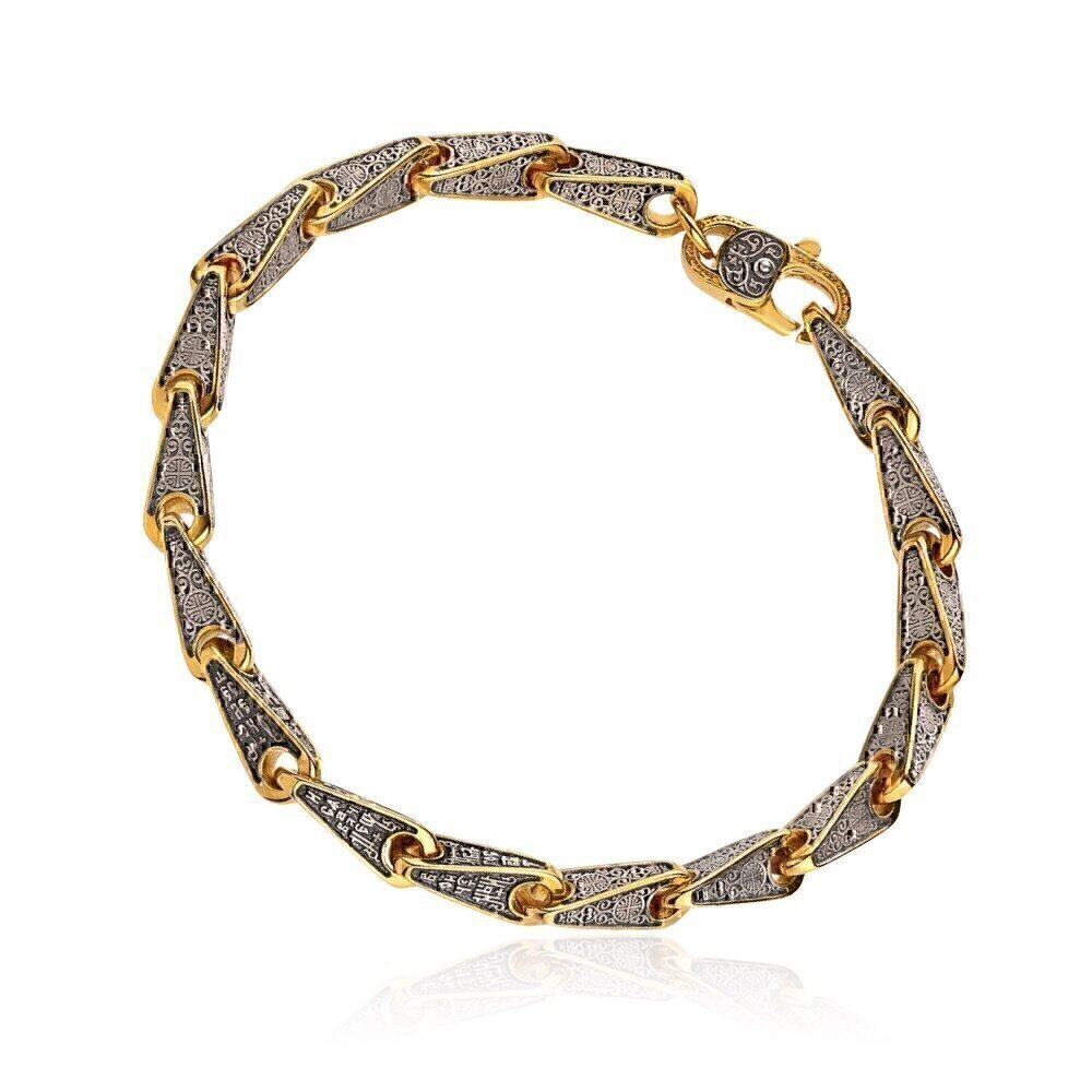 Купить Браслет из серебра "Акафист Пресвятой Богородице" (53473)