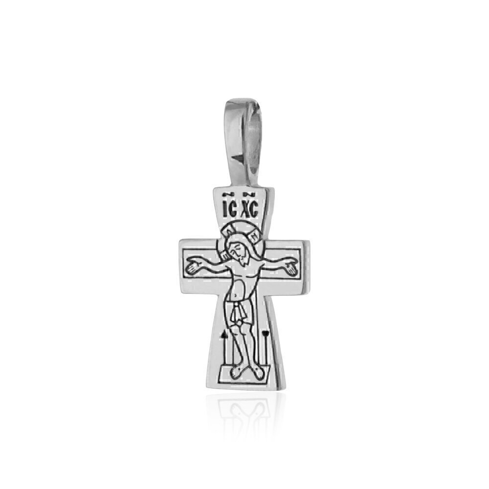 Купить Крест из серебра "Ангел-Хранитель" (2540)