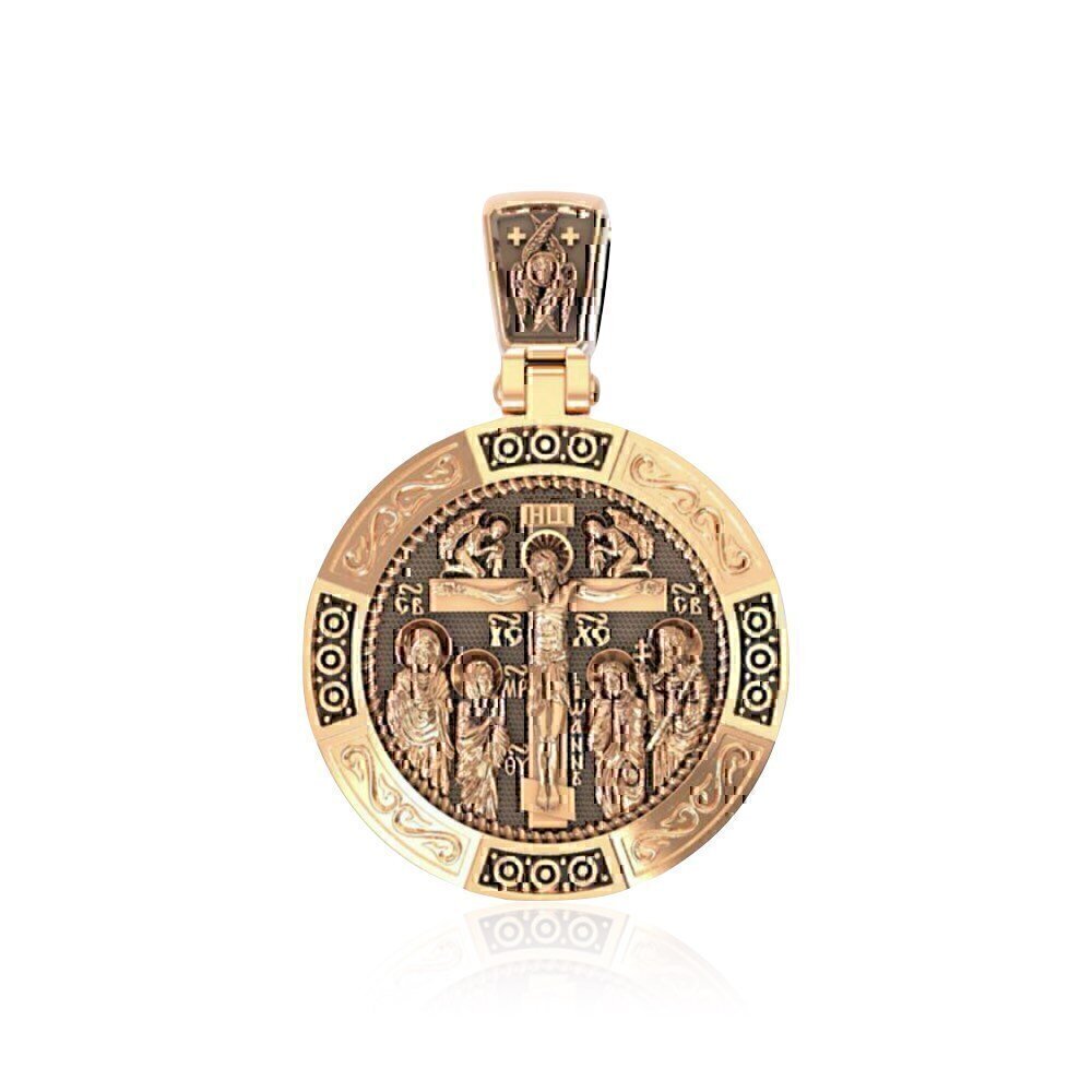 Купить Образ из красного золота "Спаситель" (30590)