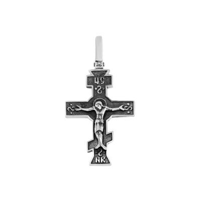 картинка Крест из серебра "Спаси и Сохрани" (42587) 