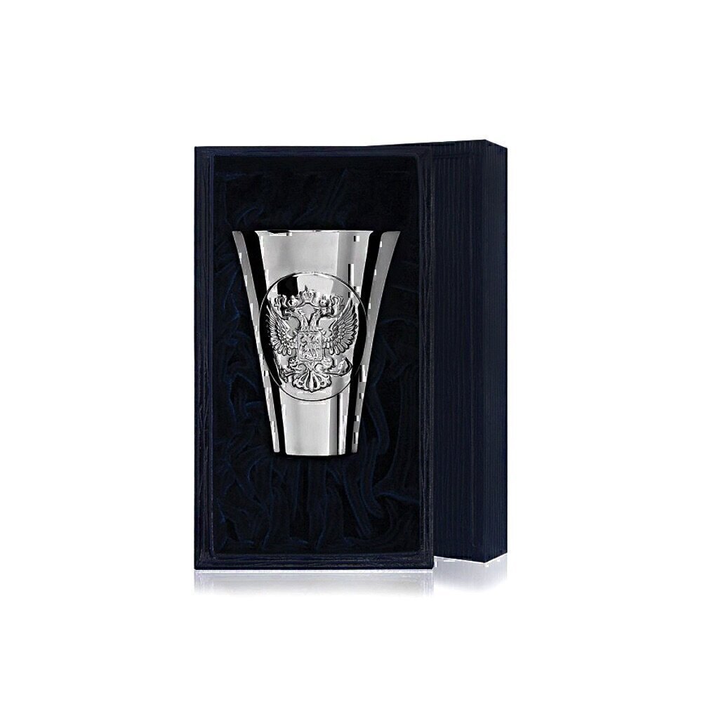 Купить Стопка из серебра "Герб" (7193)