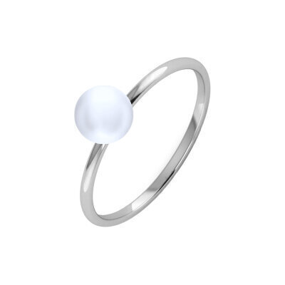 картинка Кольцо из серебра с жемчугом (32028) 