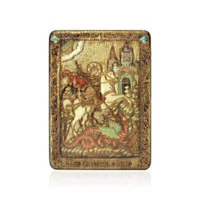 картинка Икона "Святой Георгий Победоносец" (1296) 