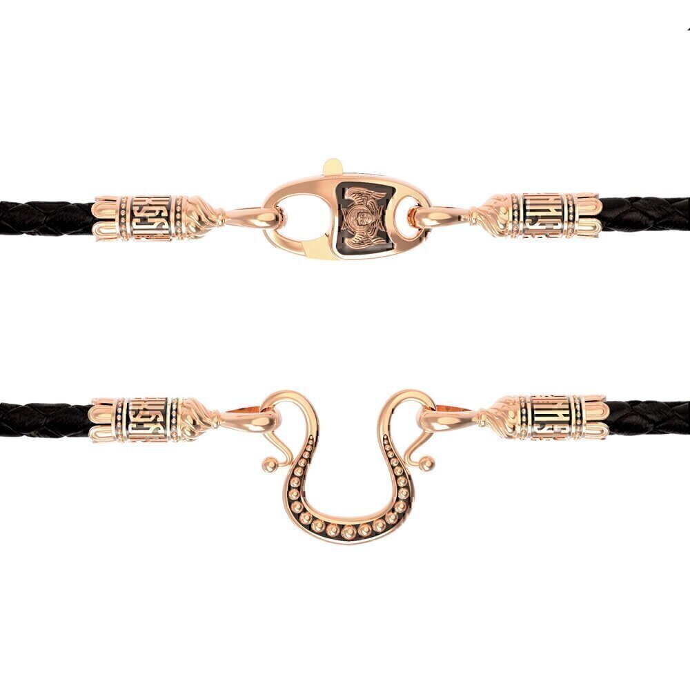 Купить Цепь-шнурок из красного золота (83201)