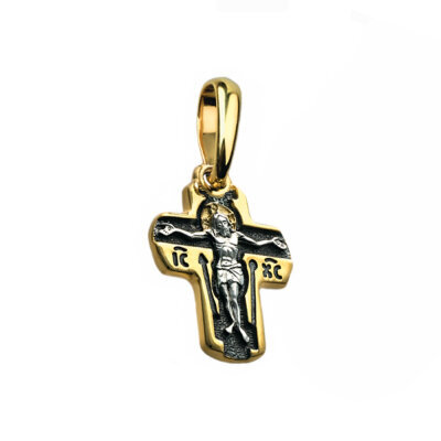 картинка Крест из серебра "Детский" (42232) 