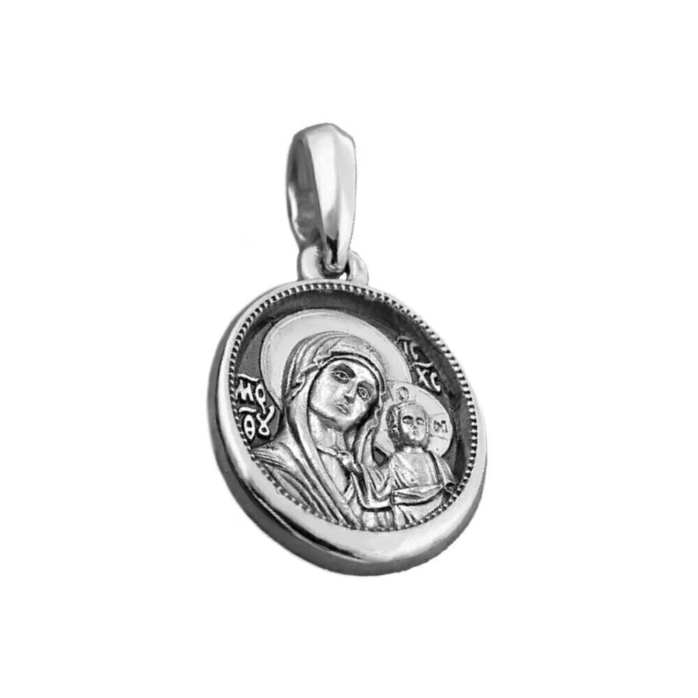 Купить Образ из серебра "Божия Матерь Казанская" (52633)