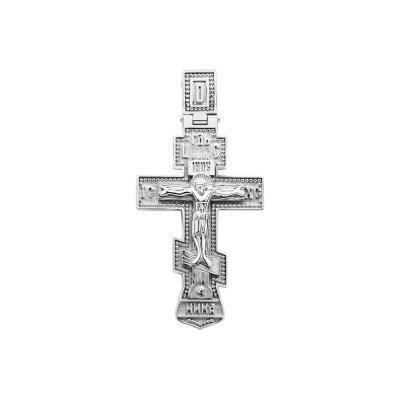 картинка Крест из серебра "Спаси и Сохрани" (42784) 