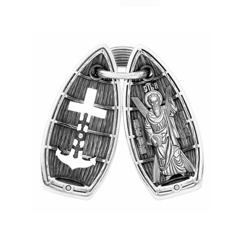 Купить Подвеска из серебра "Святой Андрей Первозванный" (52947)