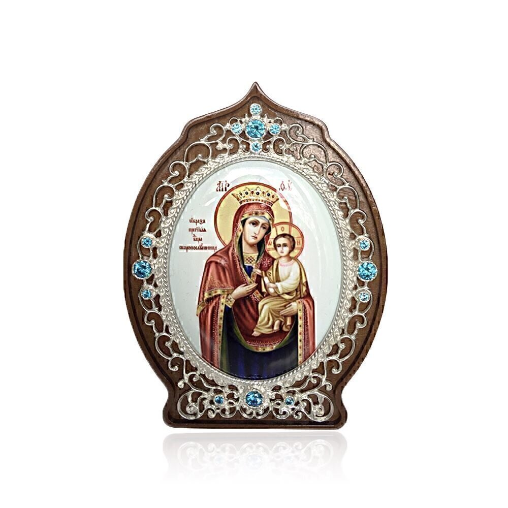 Купить Икона настольная "Божия Матерь Скоропослушница" (1335)