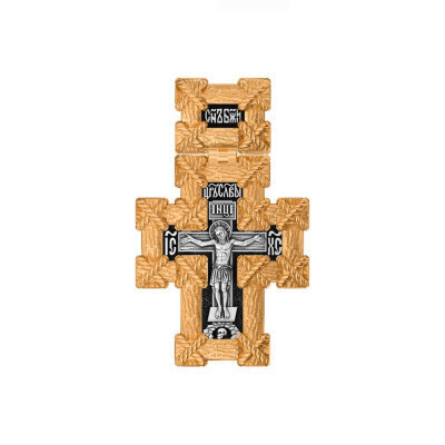 картинка Крест из серебра "Святой Князь Владимир" (42853) 