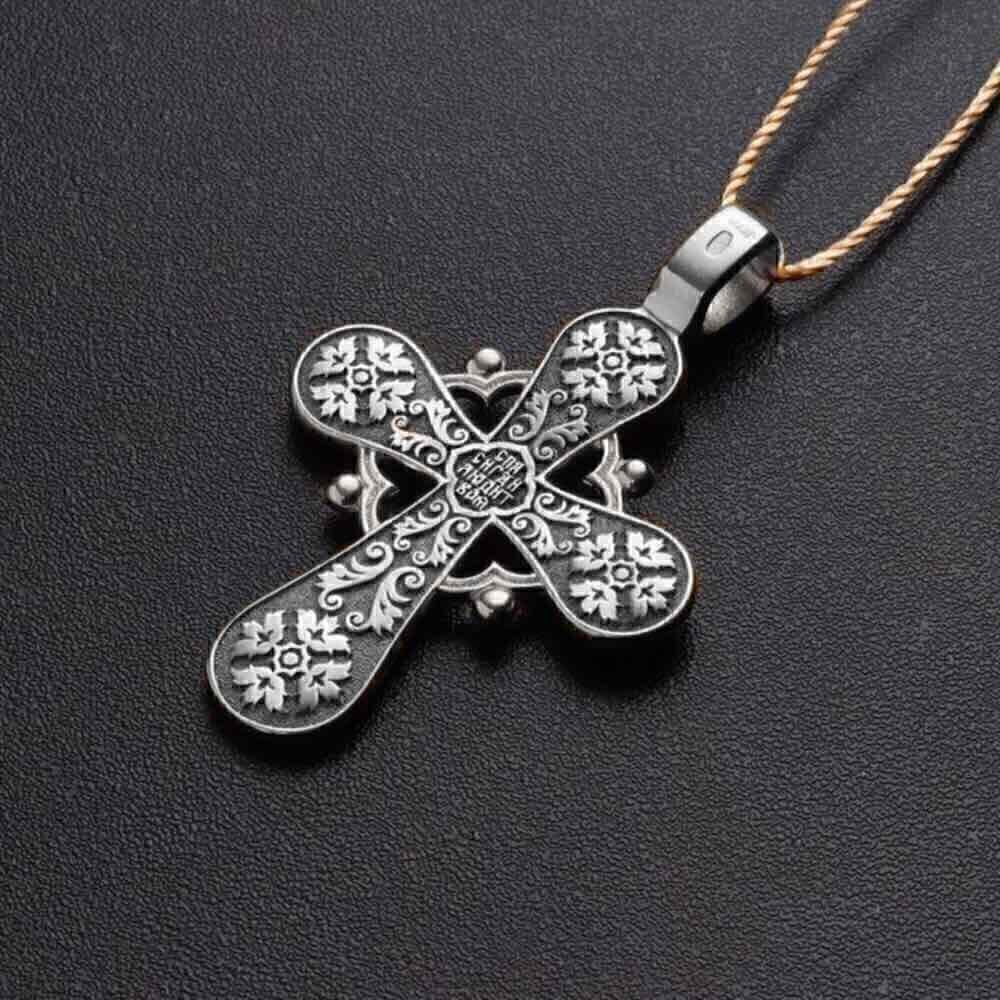 Купить Крест из серебра "Голгофский" (42912)