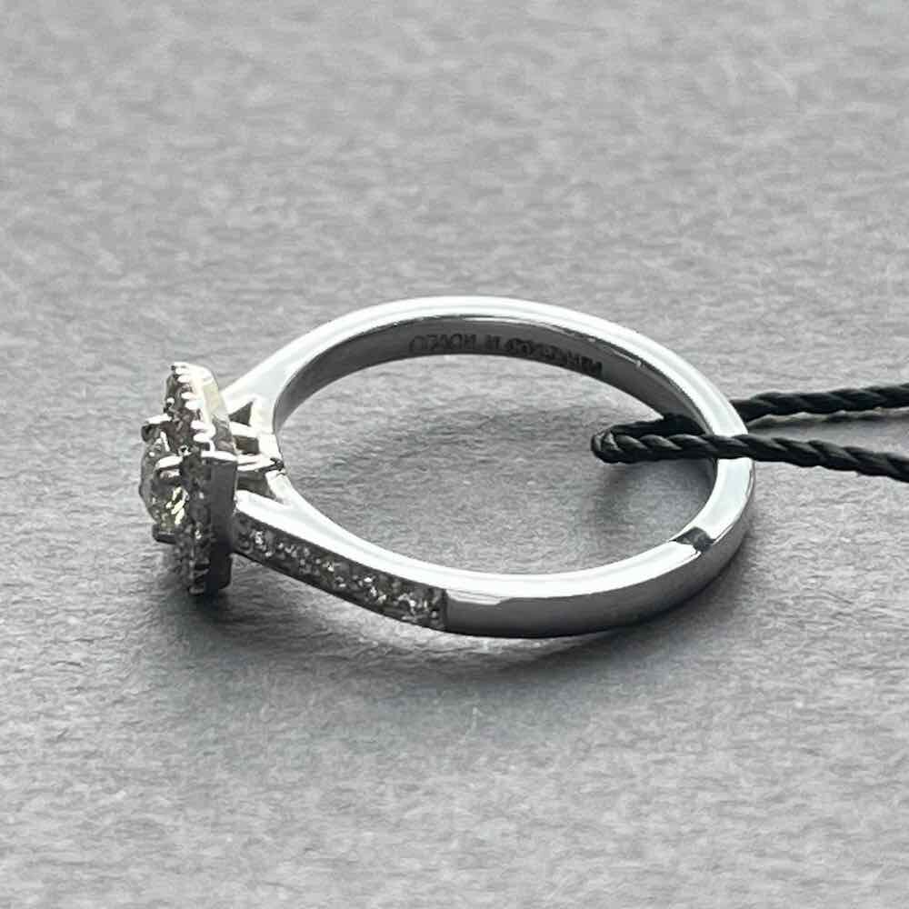 Купить Кольцо из белого золота "Спаси и Сохрани" с бриллиантами (31068)