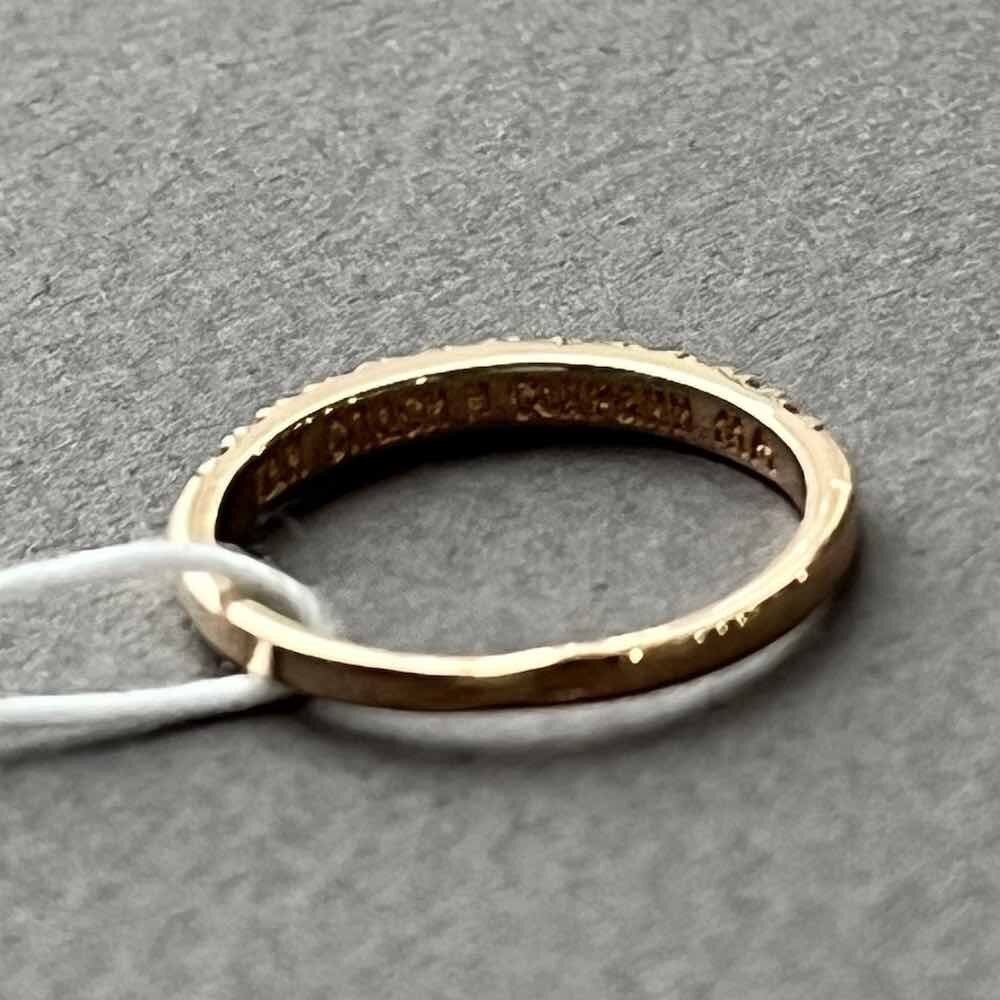 Купить Кольцо из красного золота "Спаси и Сохрани" с фианитами (31042)