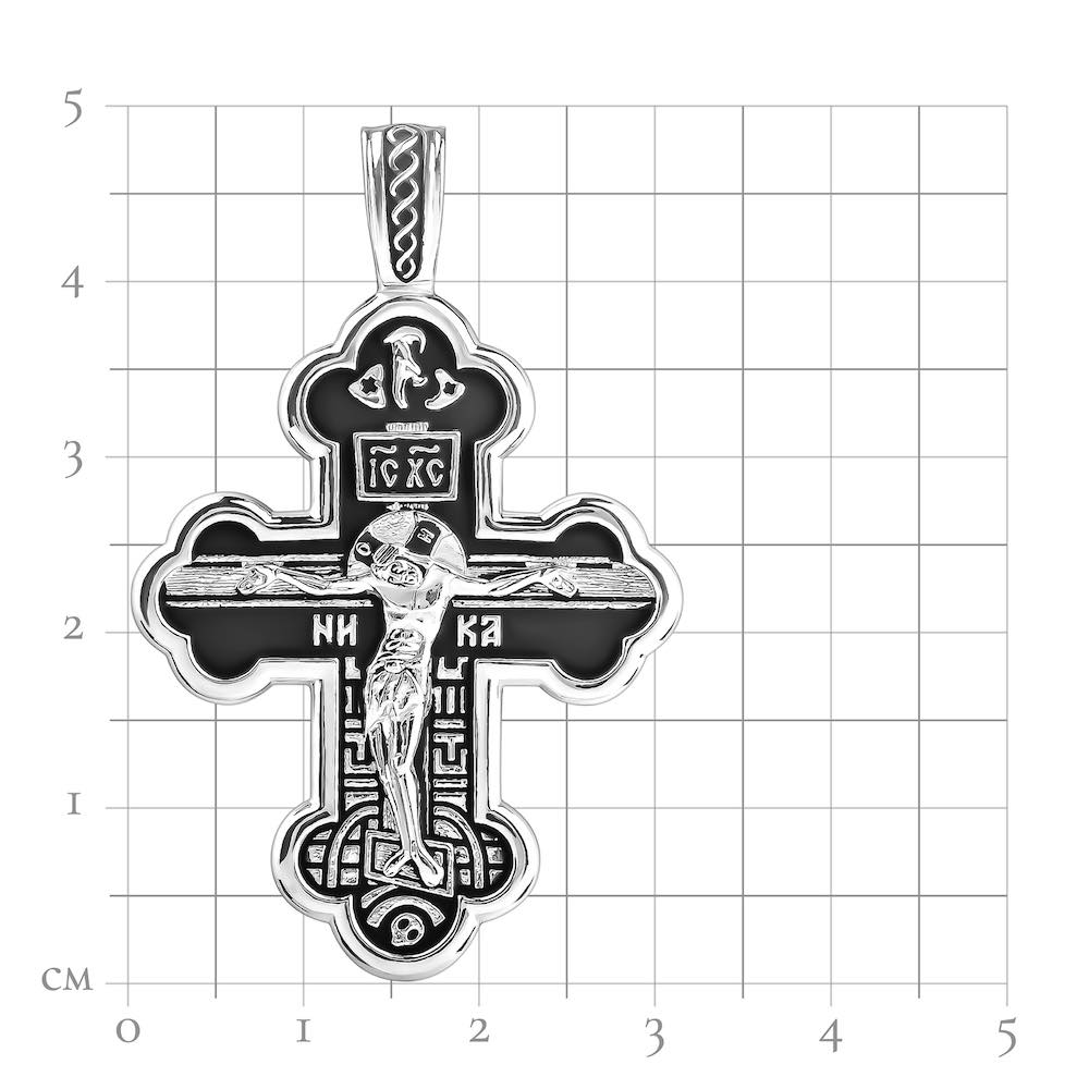 Купить Крест из серебра "Богородица" (42725)