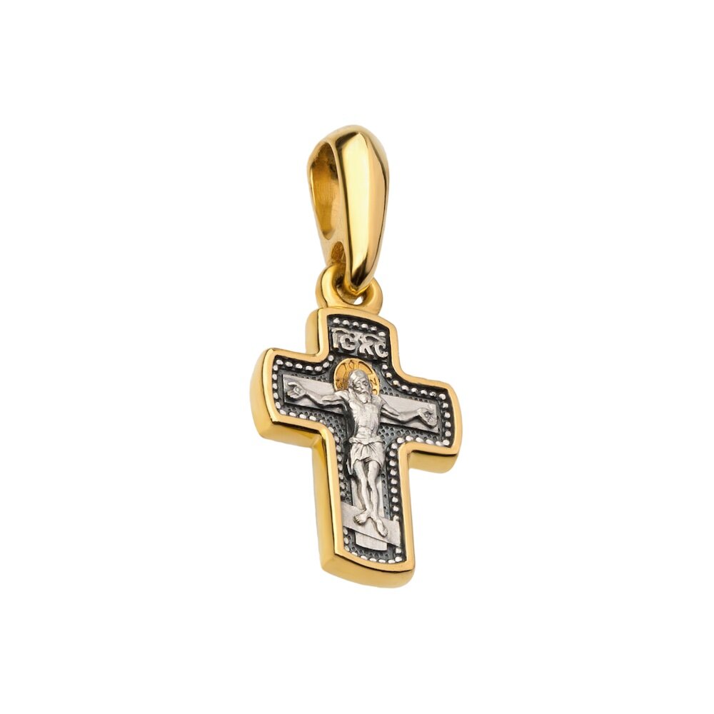 Купить Крест из серебра "Святая Матрона Московская" (42325)