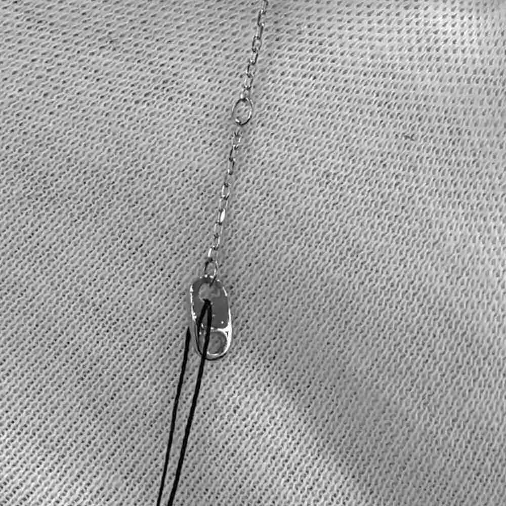 Купить Браслет из белого золота "Крест" с бриллиантами (11010)