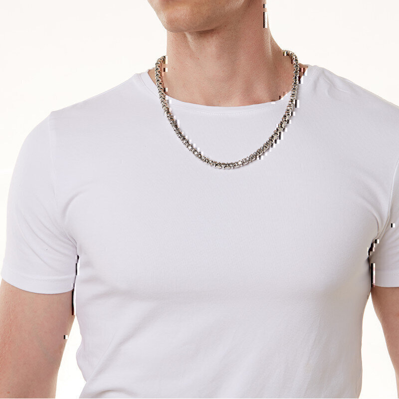 Купить Цепь из серебра "Греческий крест" (4579)