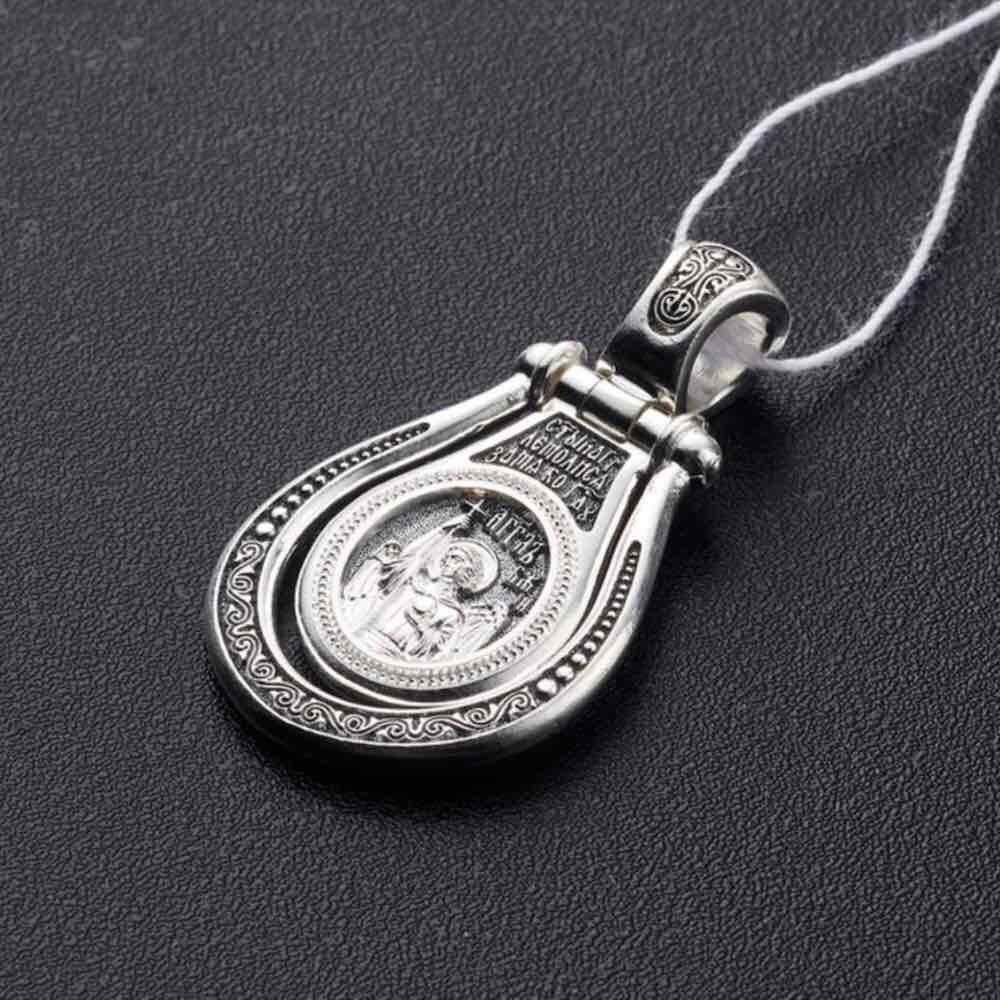 Купить Образ из серебра "Божия Матерь Семистрельная" (59373)