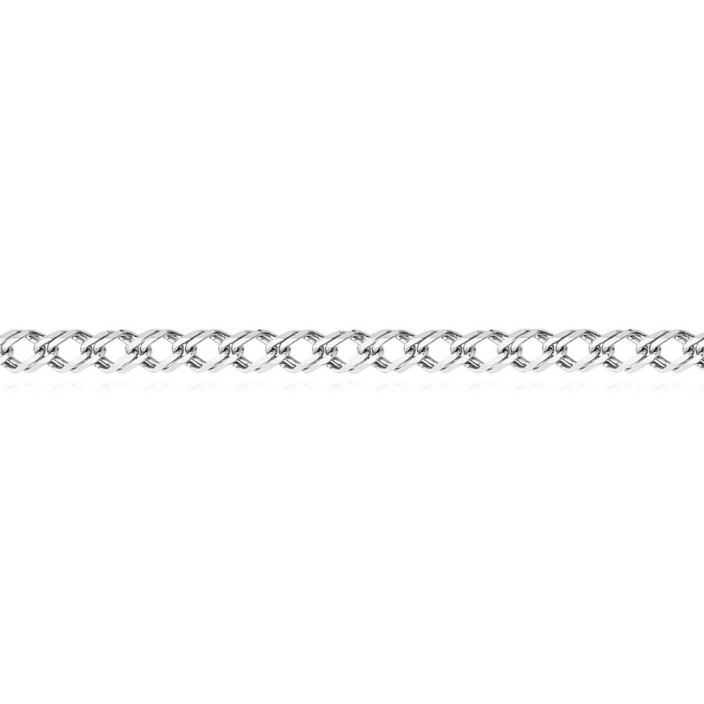 Купить Цепь из серебра "Ромб двойной" (92063)