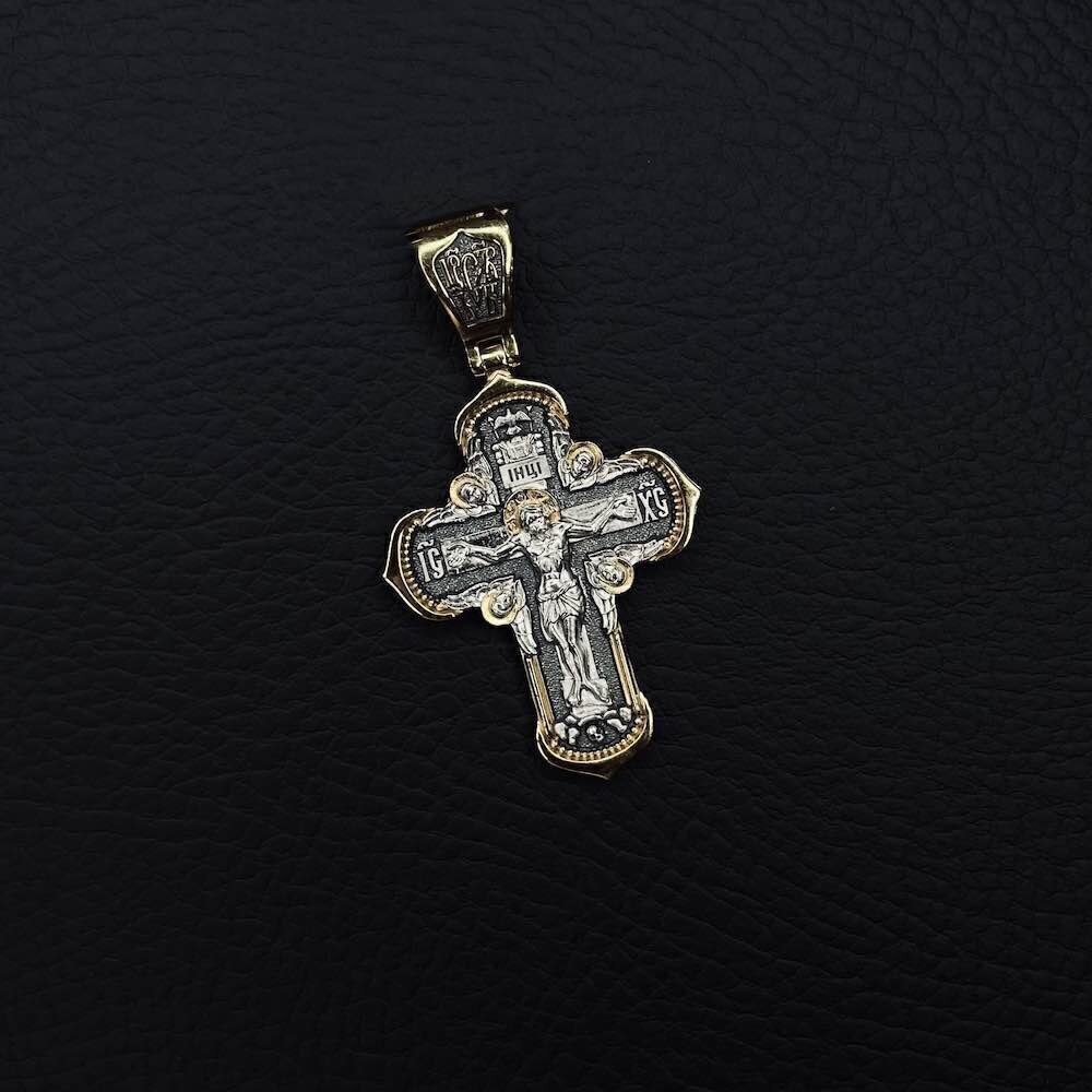 Купить Крест из серебра "Святой Князь Александр Невский" (42092)