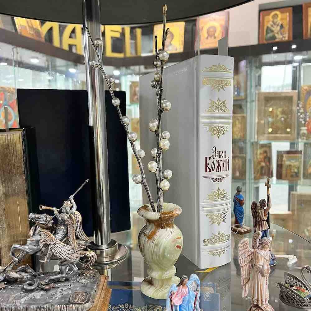 Купить Сувернир "Верба" в вазе (82453)