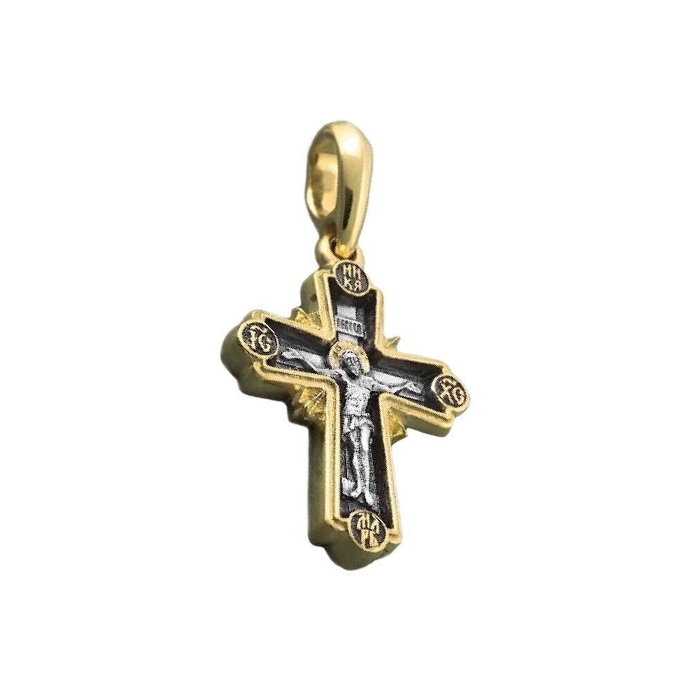 Купить Крест из серебра "Божия Матерь Семистрельная" (42094)