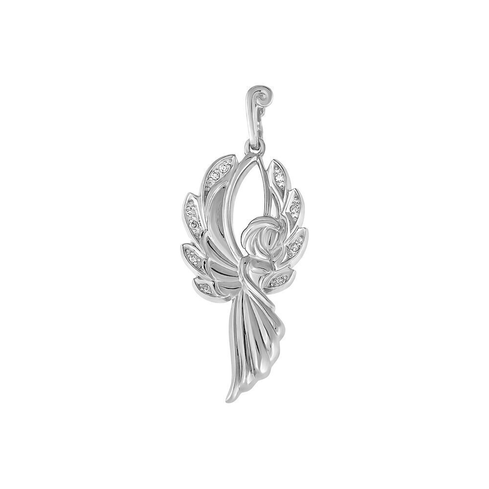 Купить Подвеска из серебра "Ангел" с фианитами (52788)