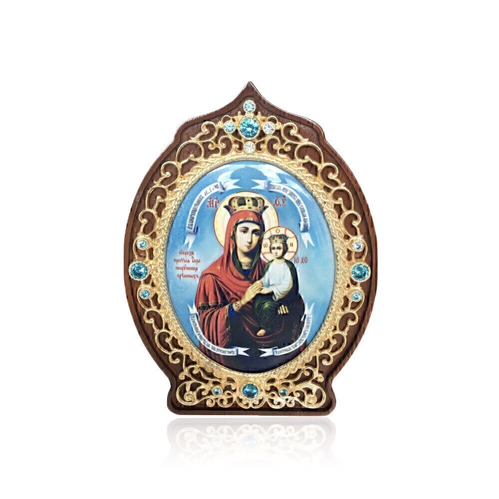 Купить Икона настольная "Божия Матерь Споручница грешных" (1330)