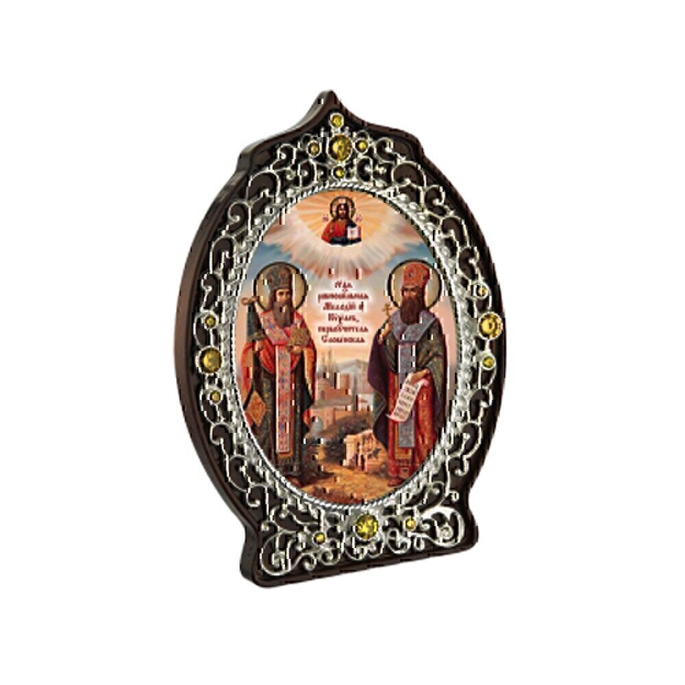 Купить Икона "Святые Кирилл и Мефодий" (1101)