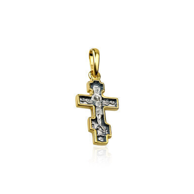 картинка Крест из серебра "Распятие Христово" (28209) 
