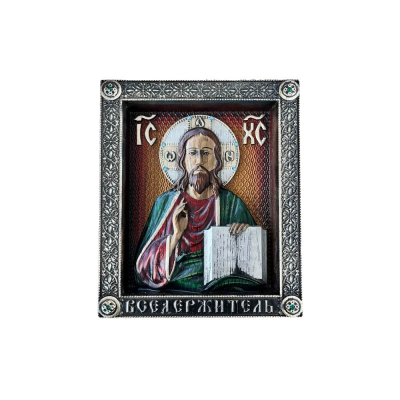 картинка Икона резная "Господь Вседержитель" (21006) 
