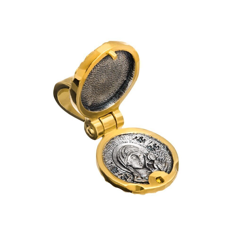 Купить Образ-складень из серебра "Божия Матерь Казанская" (52466)