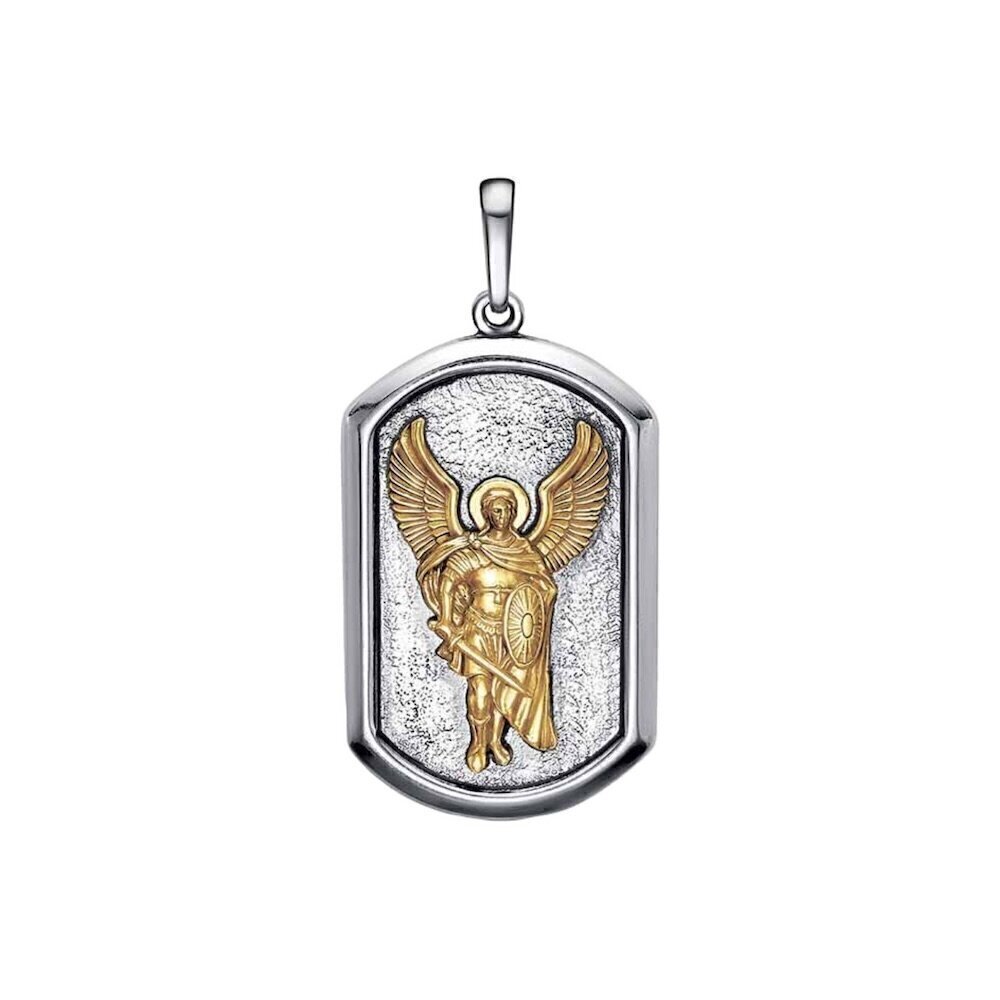 Купить Образ из серебра "Архангел Михаил" (59414)