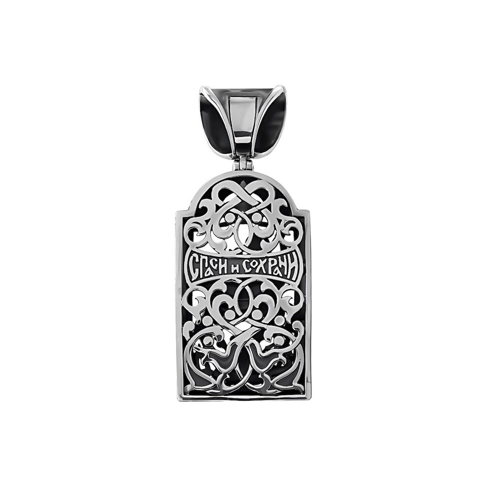 Купить Образ из серебра "Святой Георгий Победоносец" (52556)