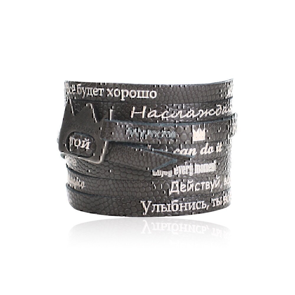 Купить Браслет DUET POZITIFF GRAPHITE VARAN (85376)