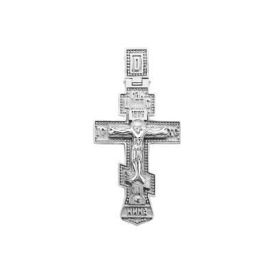 картинка Крест из серебра "Спаси и Сохрани" (42784) 