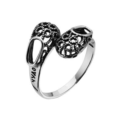 картинка Кольцо из серебра "Башмачки Спиридона Тримифунтского" (32376) 