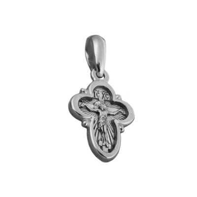 картинка Крест из серебра "Детский" (42024) 