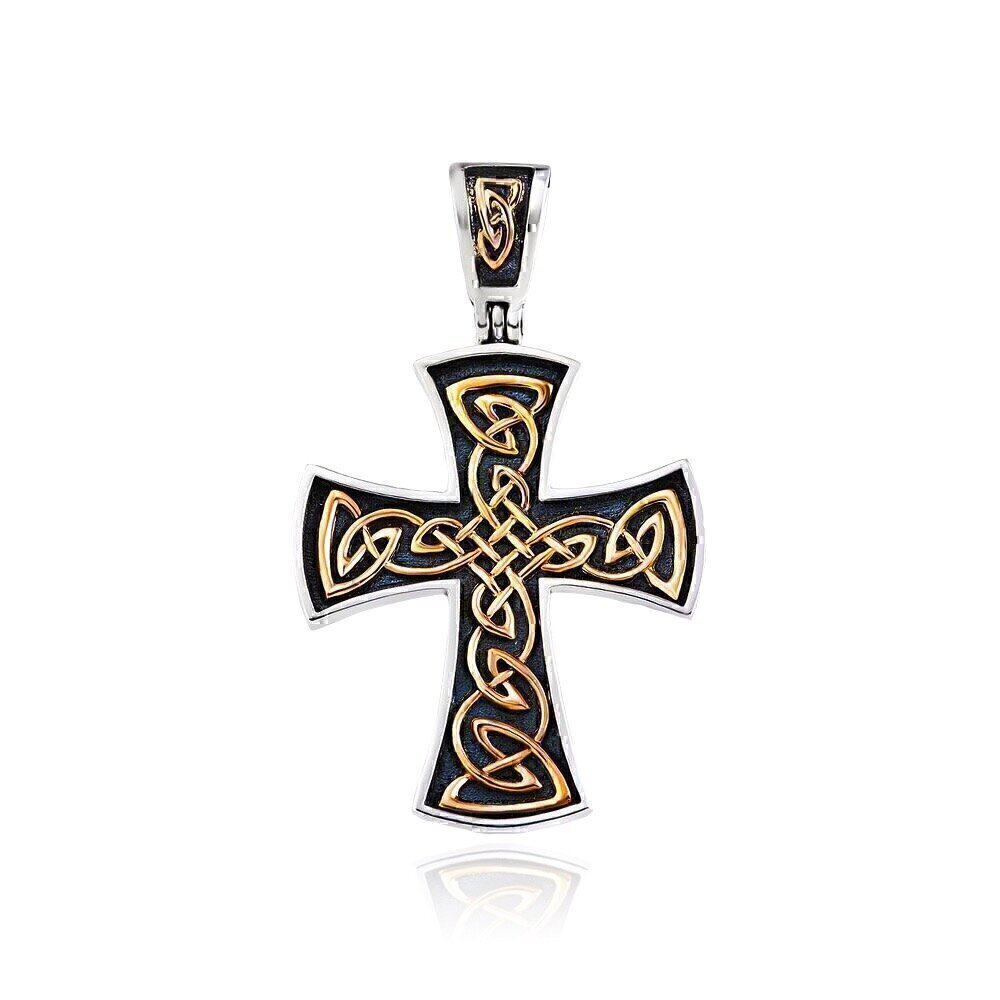 Купить Крест из серебра "Кельтский" (27533)