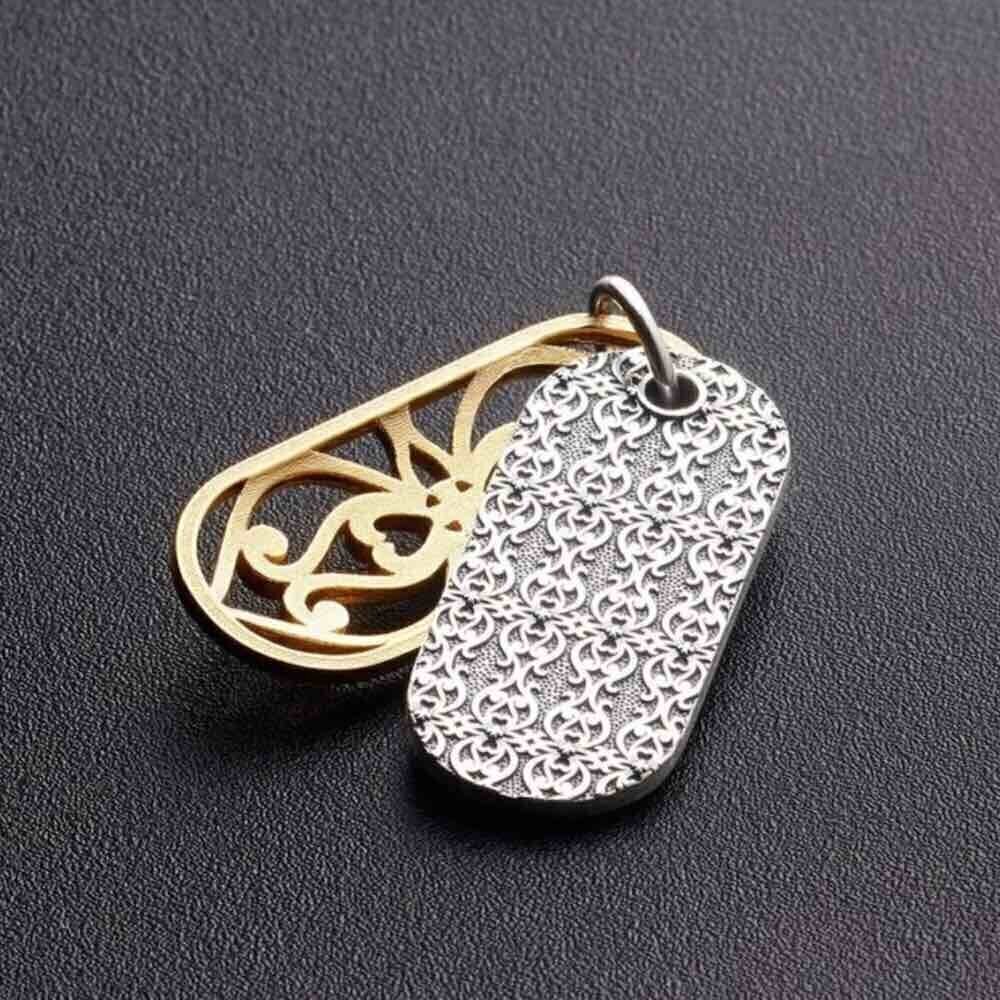 Купить Подвеска из серебра "Молитва о семье" (52951)