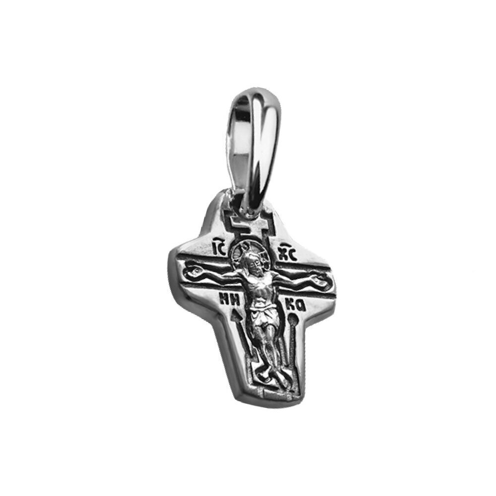 Купить Крест из серебра "Распятие Христа" (42462)