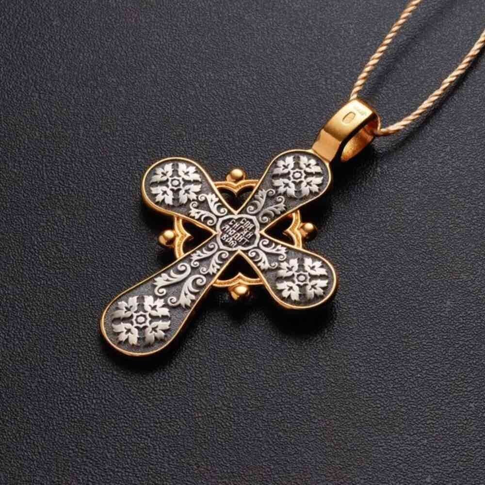 Купить Крест из серебра "Голгофский" (42832)