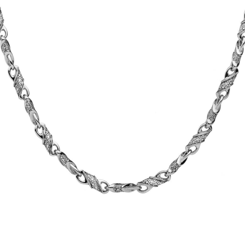 Купить Цепь литая из серебра "Молитва к Ангелу Хранителю" (92474)